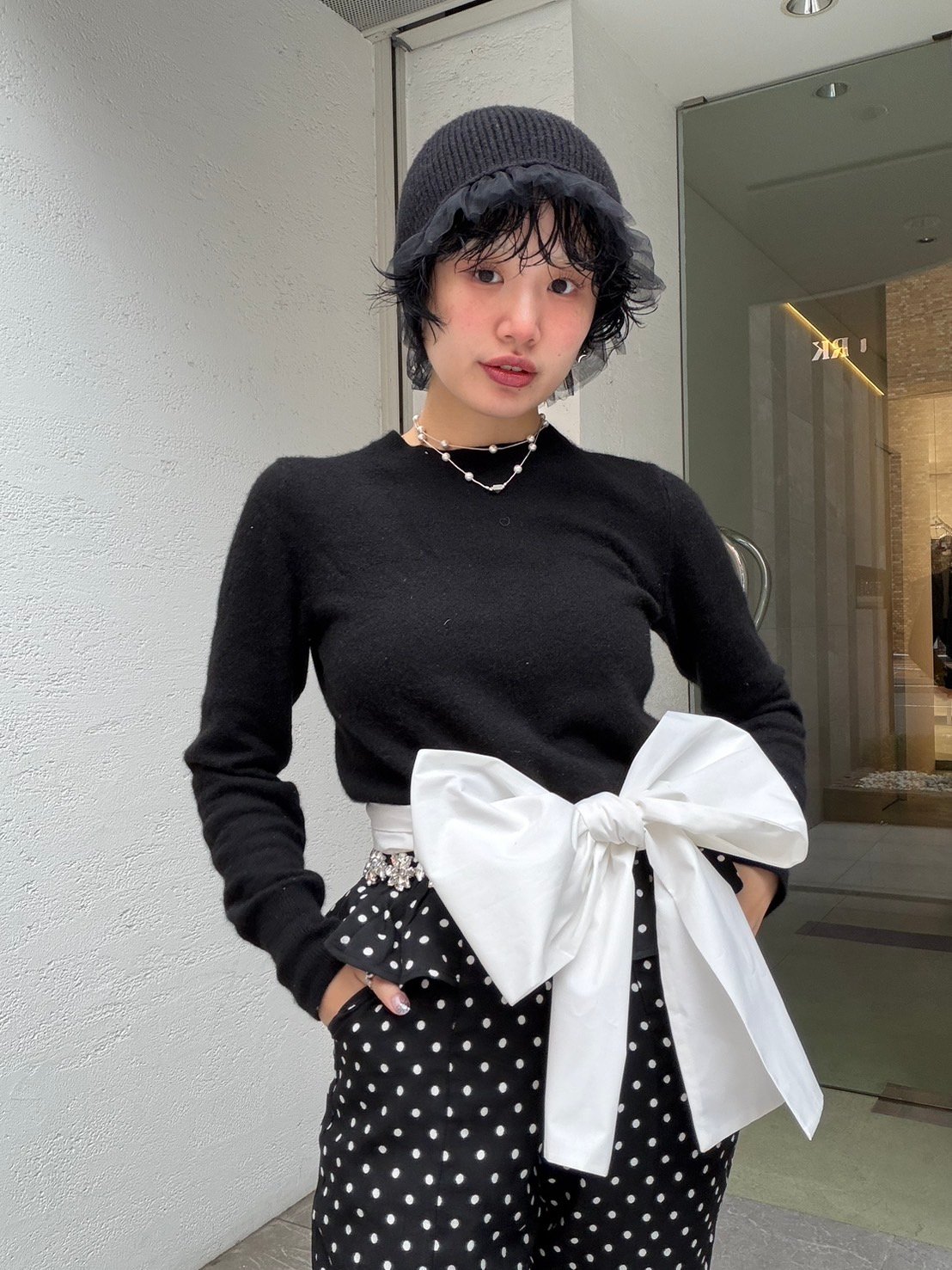 VIVIANO × JURK / Tulle Beanie | JURK shop tokyo