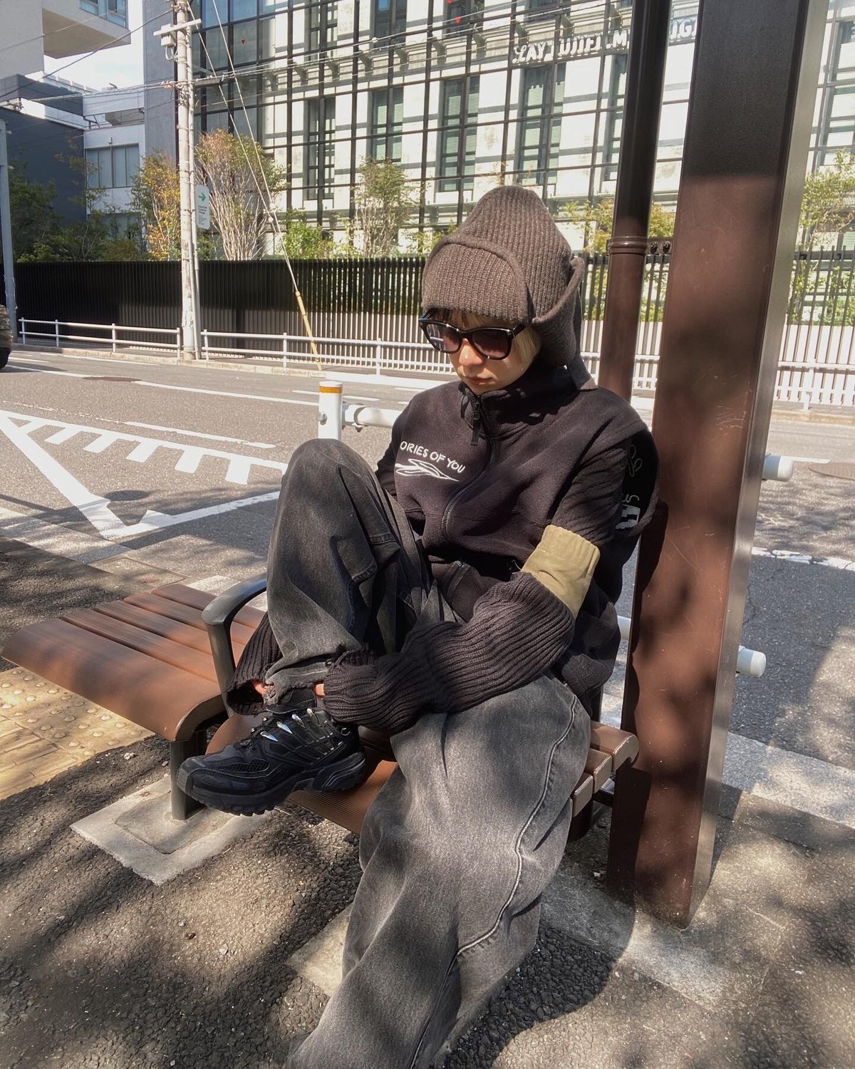 FUMIE=TANAKA / ear cover knit cap | JURK TOKYO FUMIE=TANAKA / ear cover knit cap | JURK TOKYO