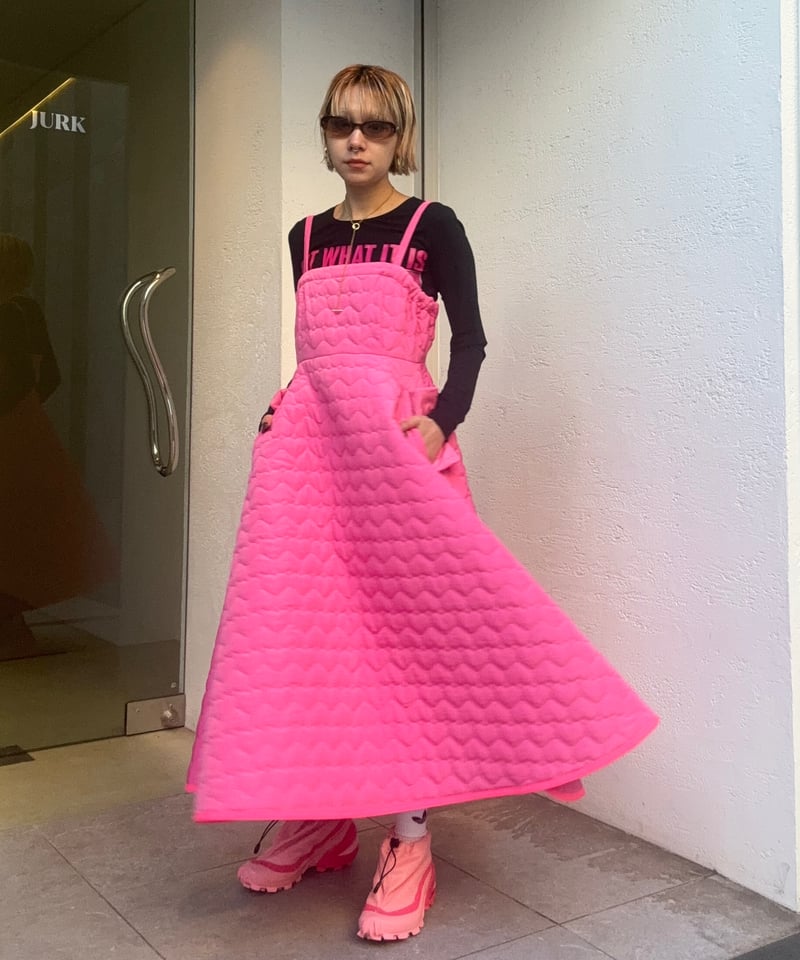 viviano ワンピース VIVIANO/ヴィヴィアーノ】hirt with Swell Ruffle Tulle