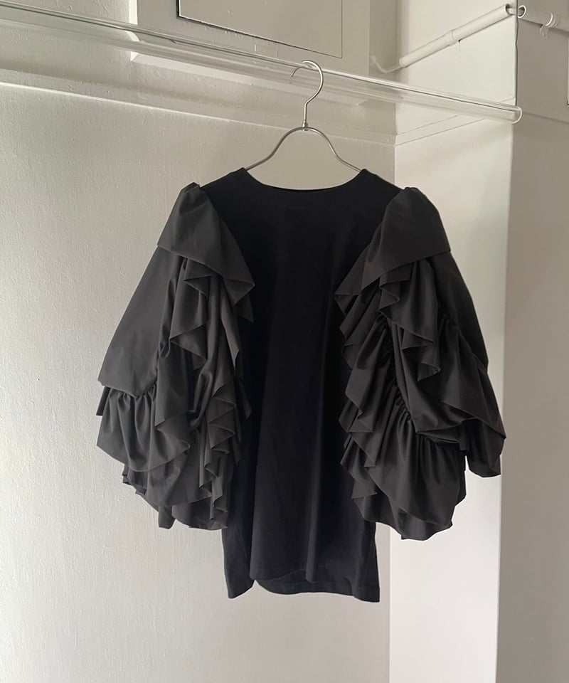 VIVIANO / Ruffle Sleeve T-shirt | JURK TOKYO VIVIANO / Ruffle Sleeve T-shirt | JURK TOKYO