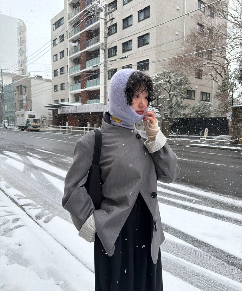 MM6 / shaggy knit balaclava | JURK shop tokyo