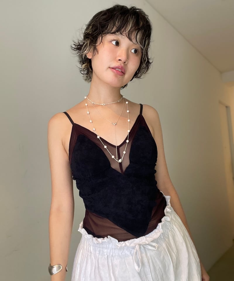 FETICO ベロアボディスーツ TURTLE VELOUR BODYSUIT｜FETICO