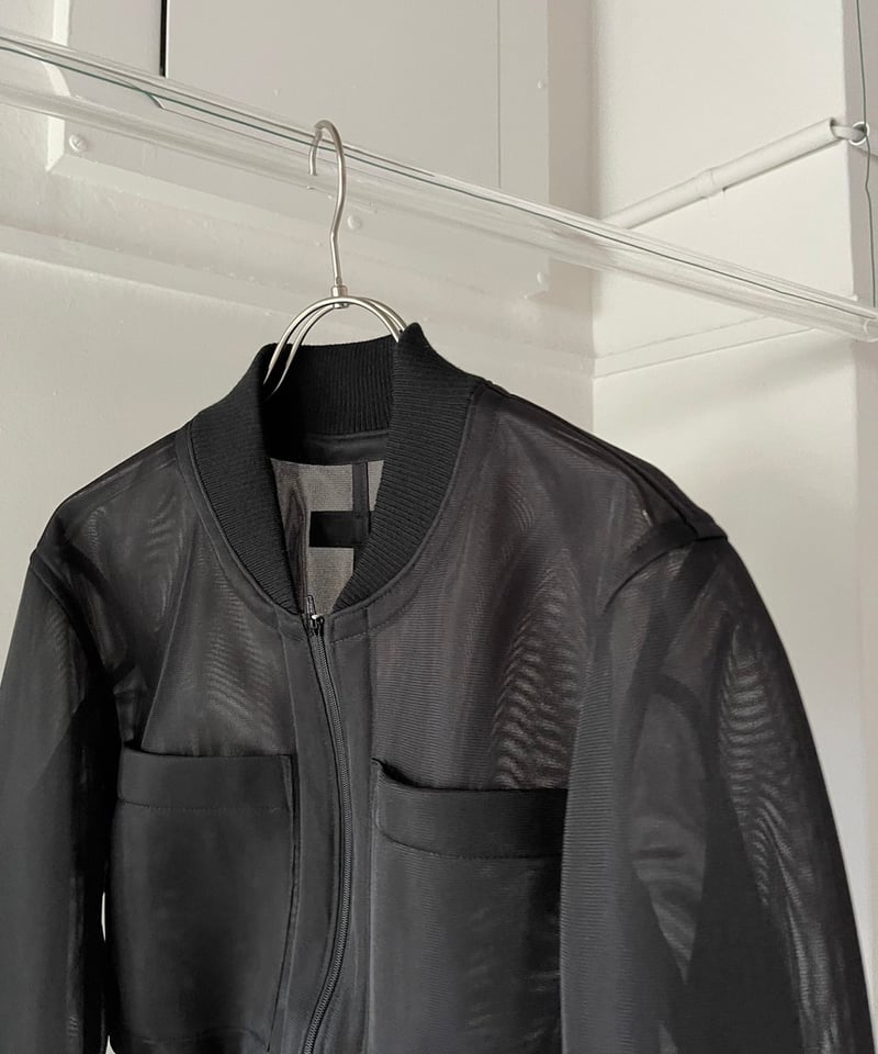 FUMIE=TANAKA / sheer short blouson | JURK TOKYO FUMIE=TANAKA / sheer short blouson | JURK TOKYO