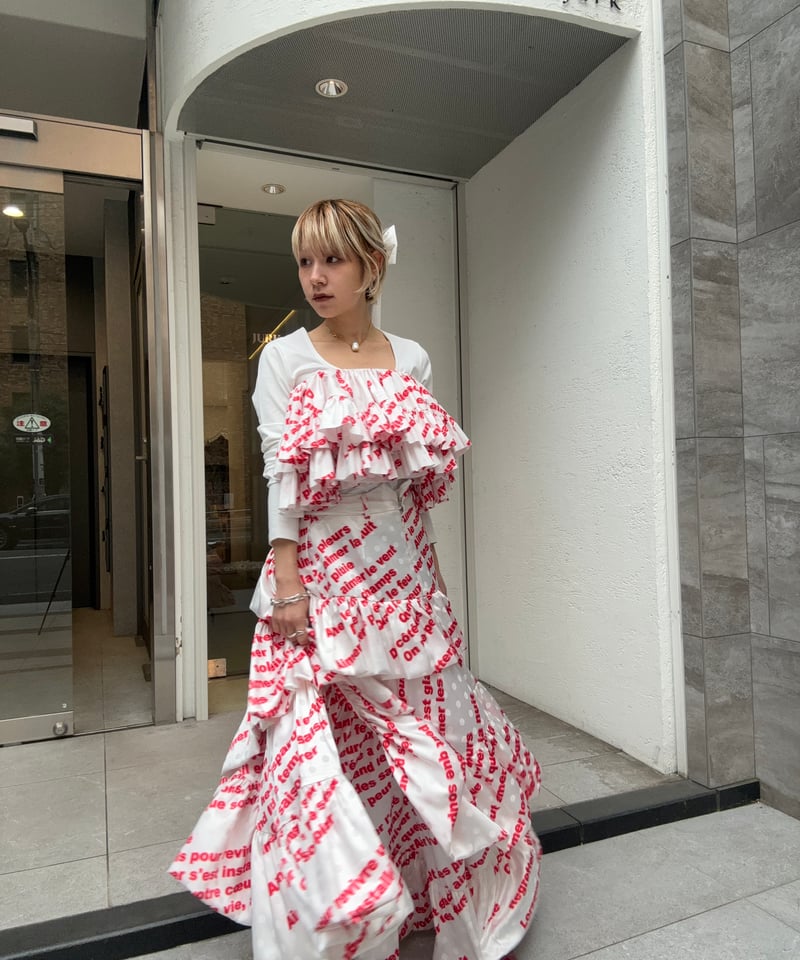 viviano letter ワンピース 2024ss viviano letter 付け襟