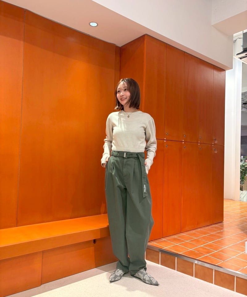 HOLIDAY / DICKIES BELTED 2TUCK PANTS | JURK sho