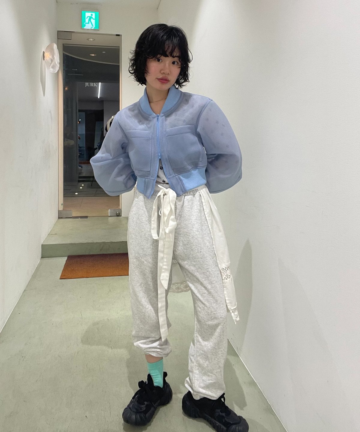 FUMIE=TANAKA / sheer short blouson | JURK TOKYO FUMIE=TANAKA / sheer short blouson | JURK TOKYO