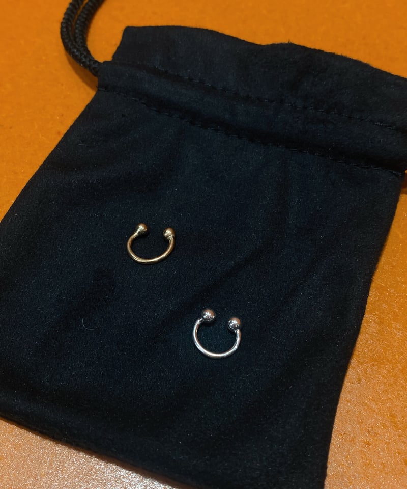 ノーズカフ 2個セット nose cuff LOVERS Valentine / septum nose cuff | JURK shop tokyo