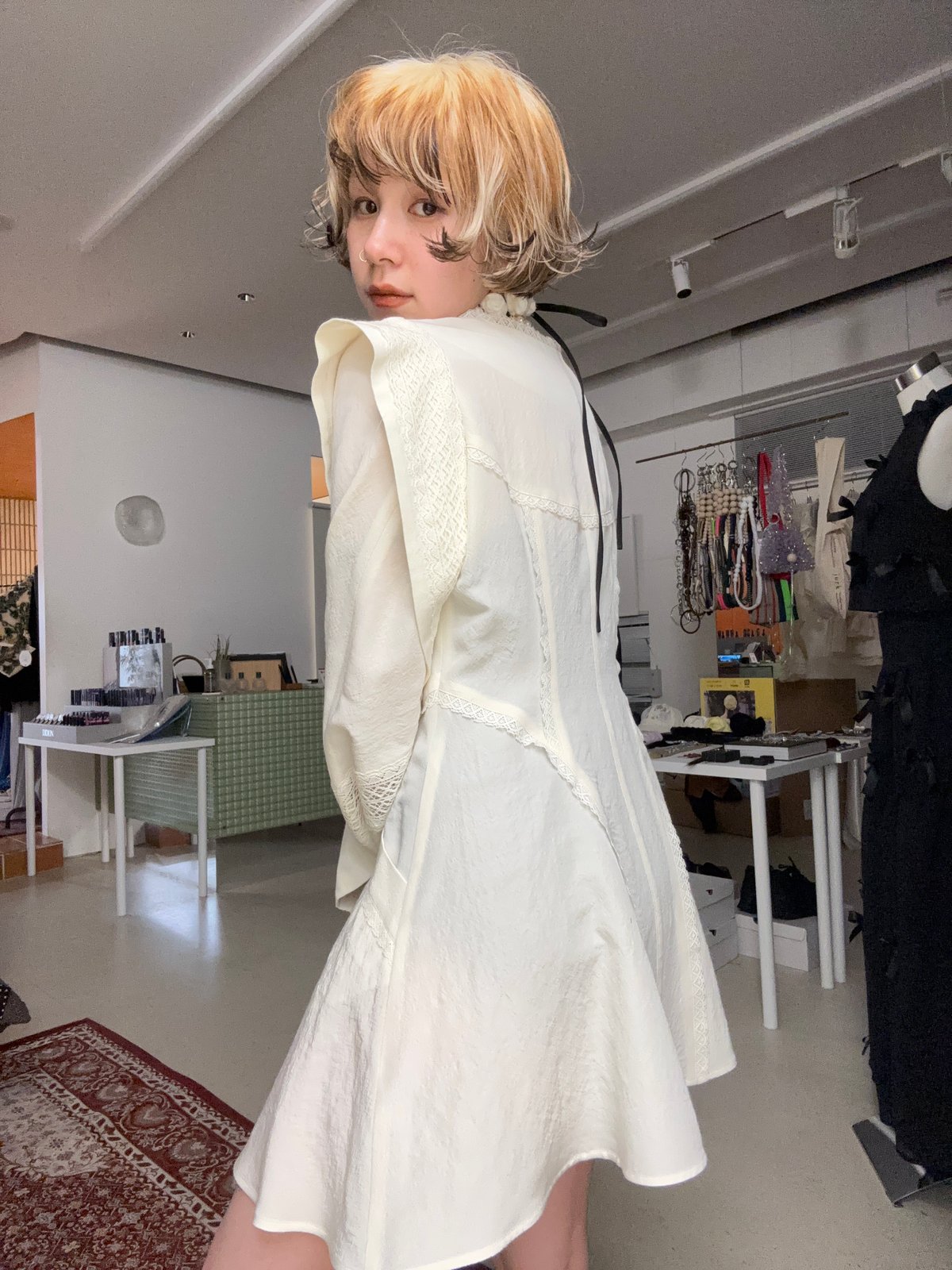 FETICO / LACE-PANELED JACKET | JURK shop tokyo