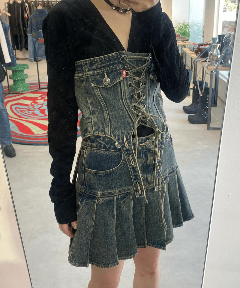 LEVI'S® X ADSB ANDERSSON BELL / DENIM Corset Me LEVI'S® X ADSB ANDERSSON BELL / DENIM Corset Me
