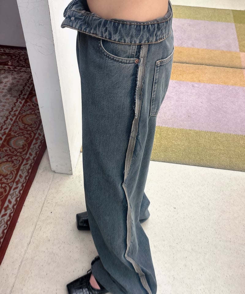 MM6 Maison Margiela / Cotton wide-leg jeans | J