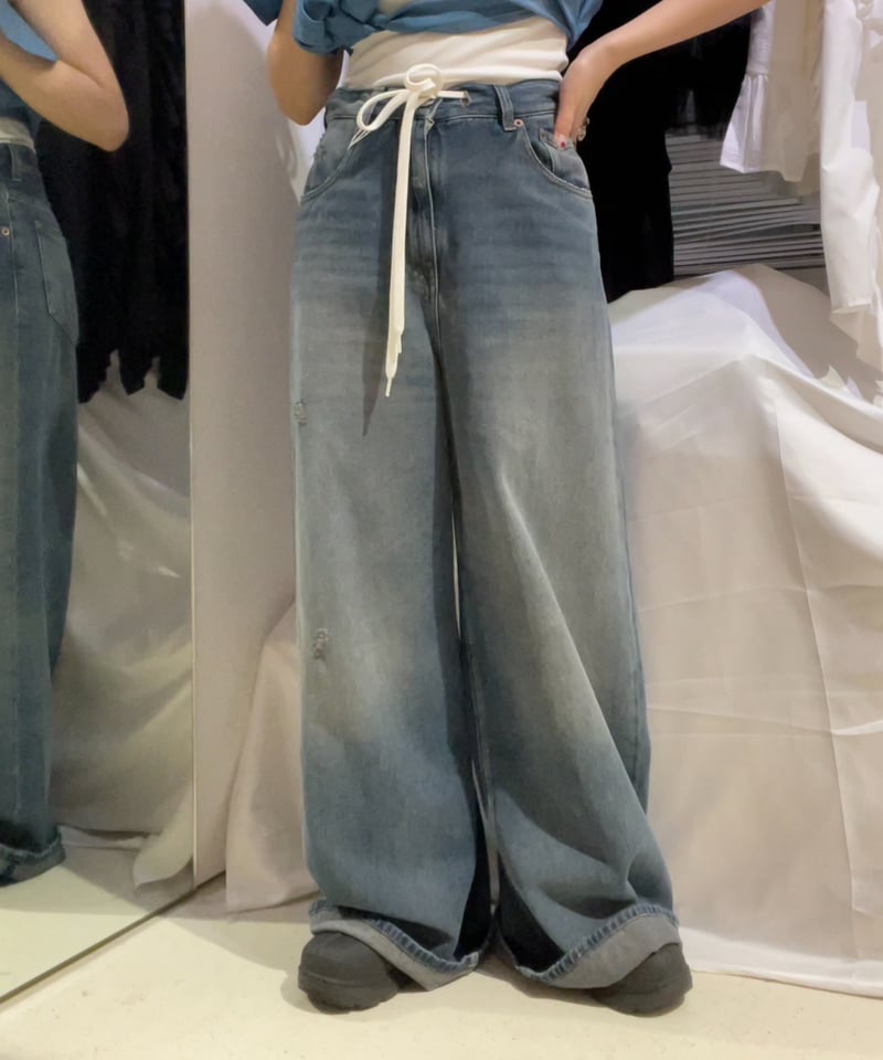 MM6 / wide jeans | JURK shop tokyo