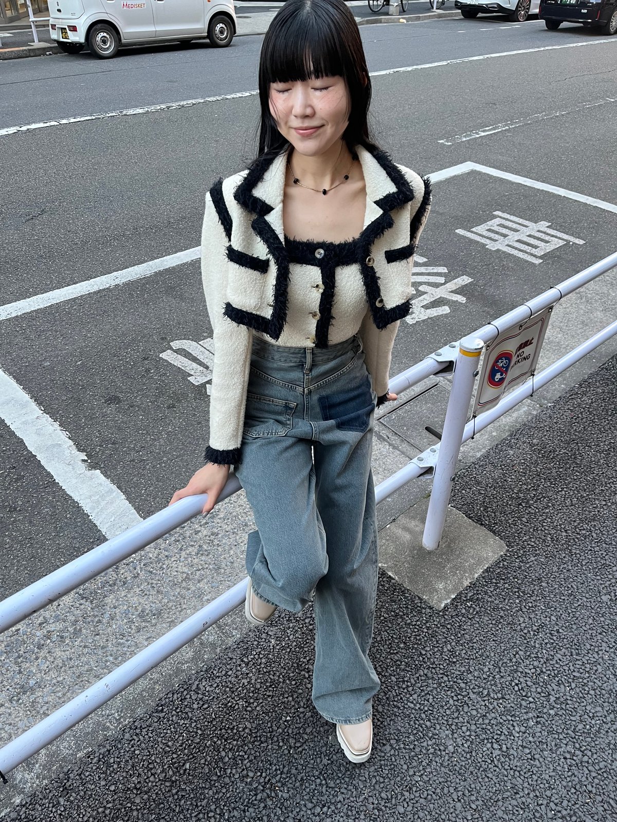 FETICO / Boucle knit short jacket | JURK shop t
