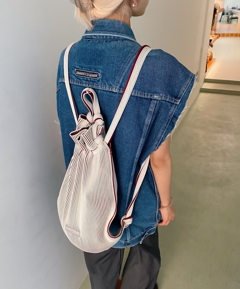LASTFRAME / TWO TONE KNAPSACK | jurk tokyo