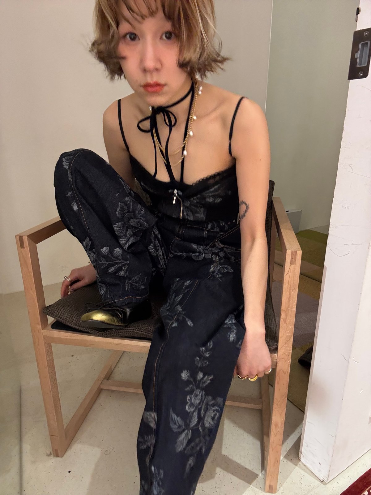 FETICO / ROSE DENIM HIGH-WAIST JEANS | JURK TOKYO FETICO / ROSE DENIM HIGH-WAIST JEANS | JURK TOKYO