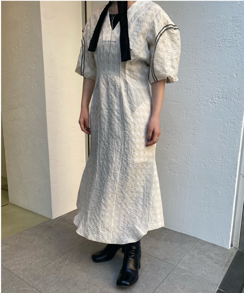 AKIKOAOKI アキコアオキ head to tail dress ワンピ