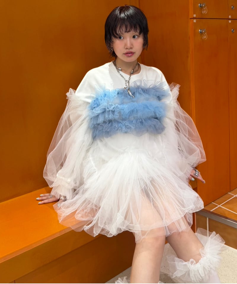 VIVIANO / Swell Tulle Sweat Shirt | JURK shop t