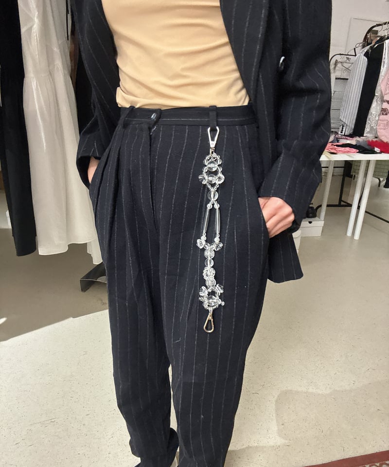 トシmsok Satoko Oishi / short strap (clear) | JURK shop