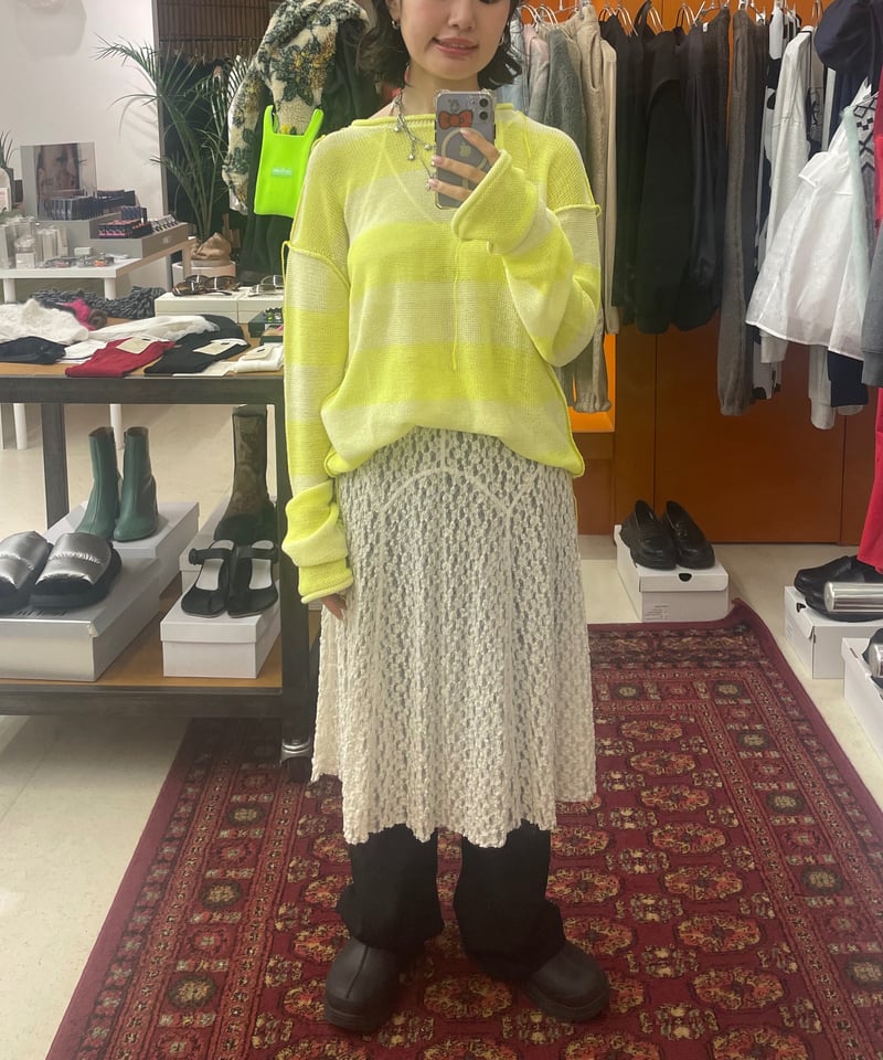 Little$uzie / Organic Shrink Lacee Panel Skirt Little$uzie / Organic Shrink Lacee Panel Skirt
