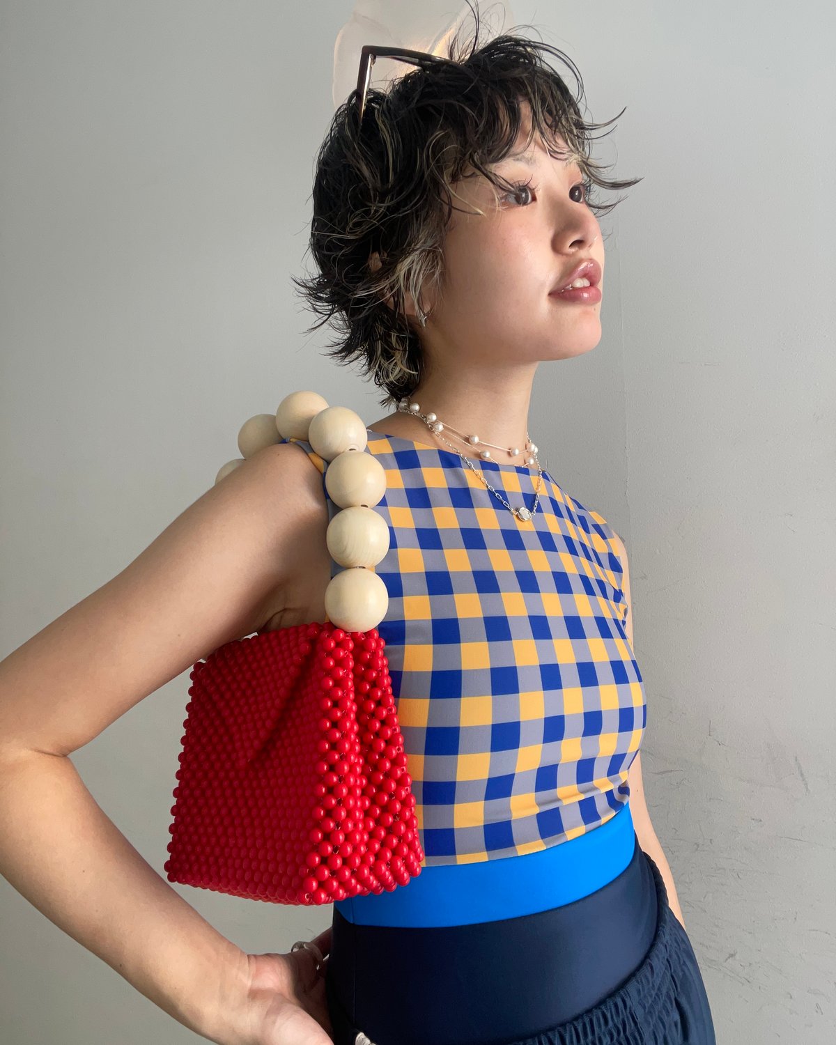 TOOS / wood ball hand bag | JURK shop tokyo