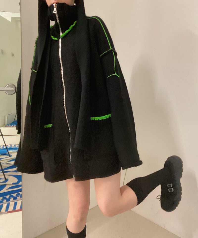 UGLY SWEATER CLUB アグリーセータークラブ  BLACK UGLY SWEATER CLUB (アグリーセータークラブ) 2022AW LOOK BOOK
