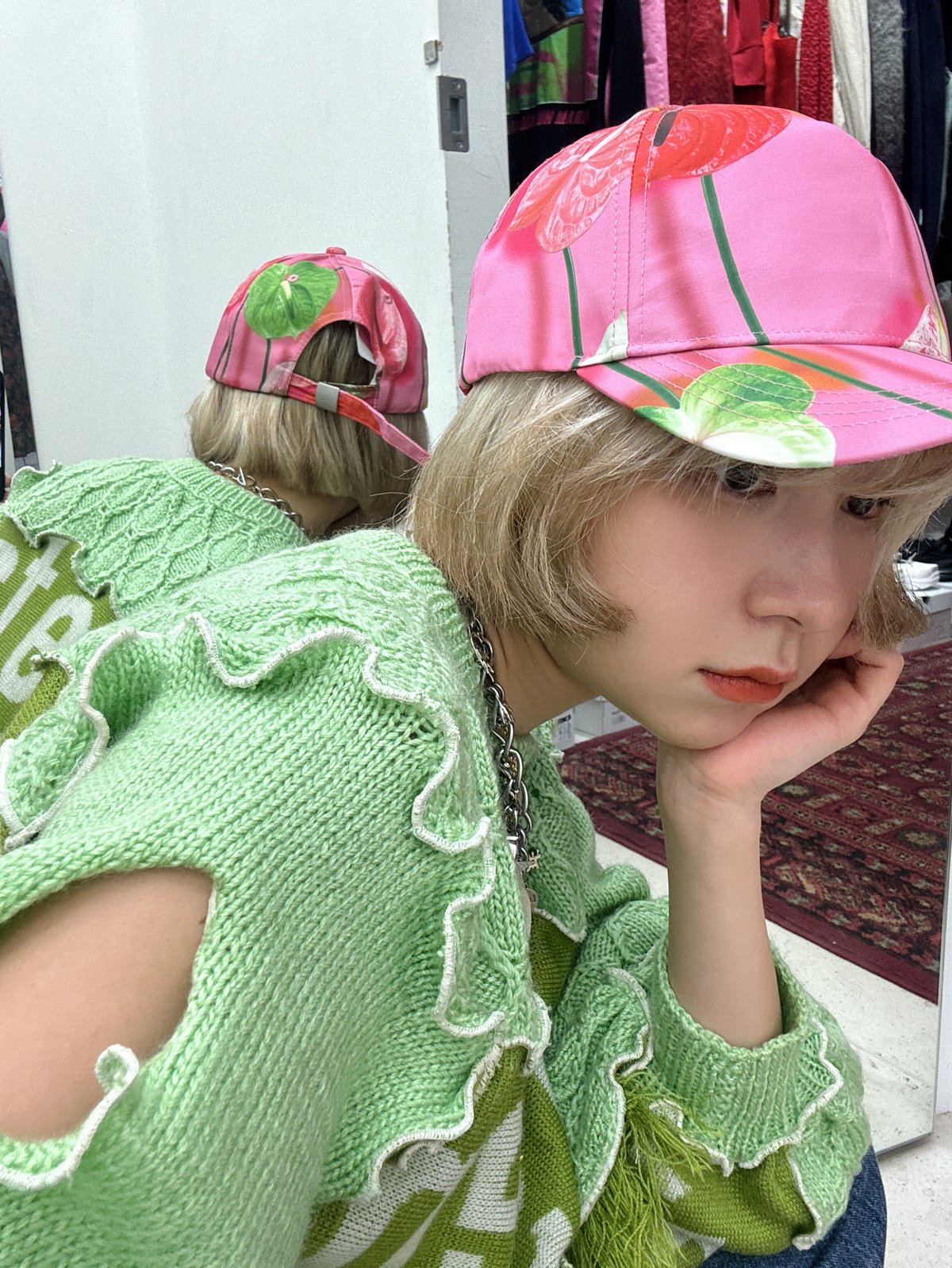 viviano 2024SS 帽子 VIVIANO / Printed Cap | JURK shop tokyo