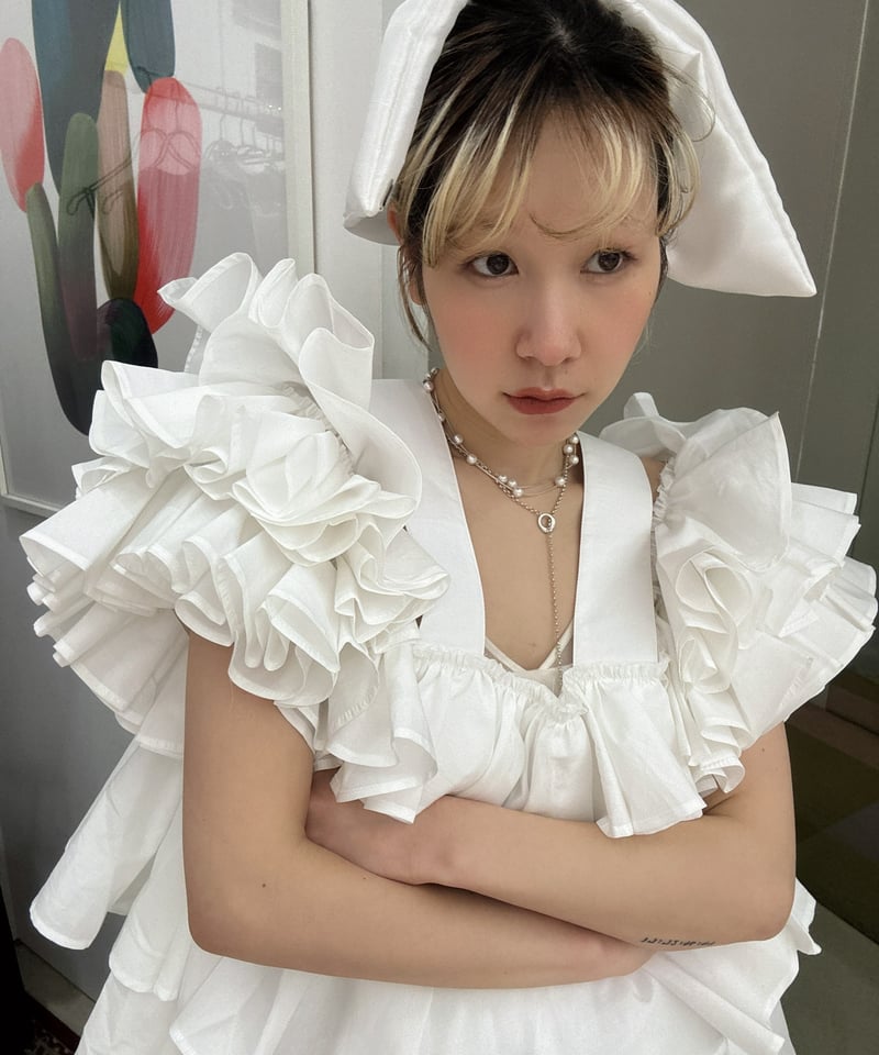 naokitomizuka / Ruffle camisole blouse | JURK s