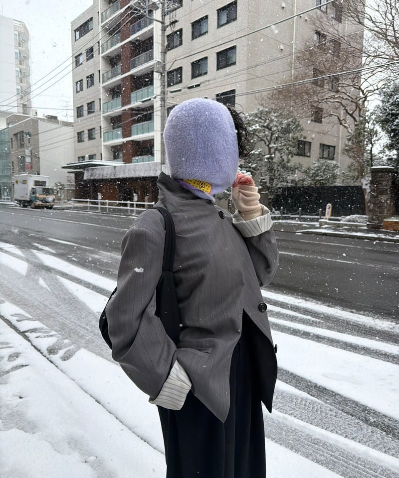 MM6 / shaggy knit balaclava | JURK shop tokyo