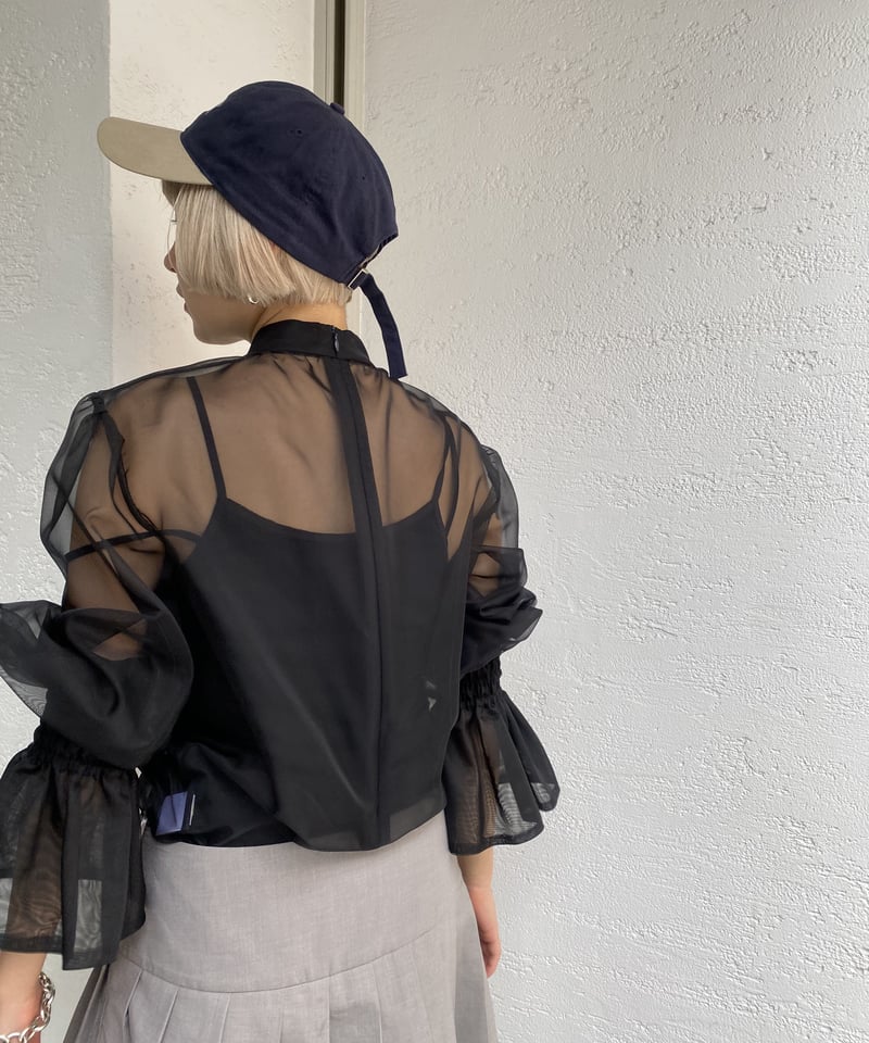 MIKAGE SHIN /Angel Pearl choker tops | JURK sho