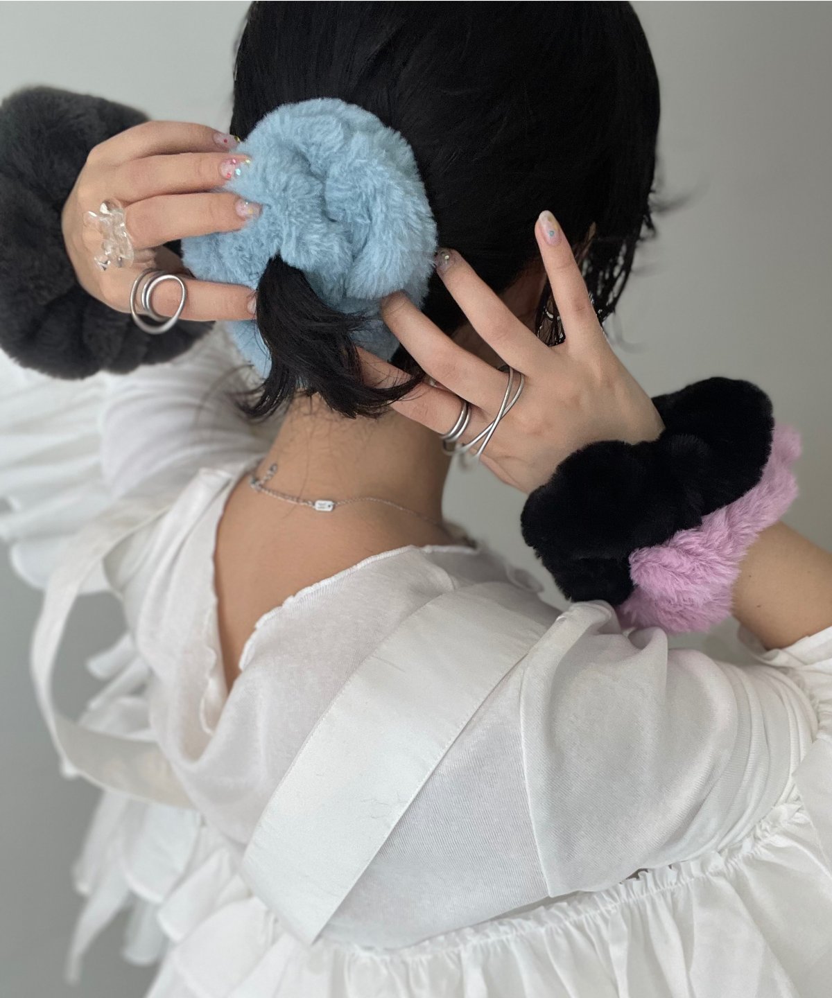 heyep / Faux Fur Scrunchie | JURK shop tokyo
