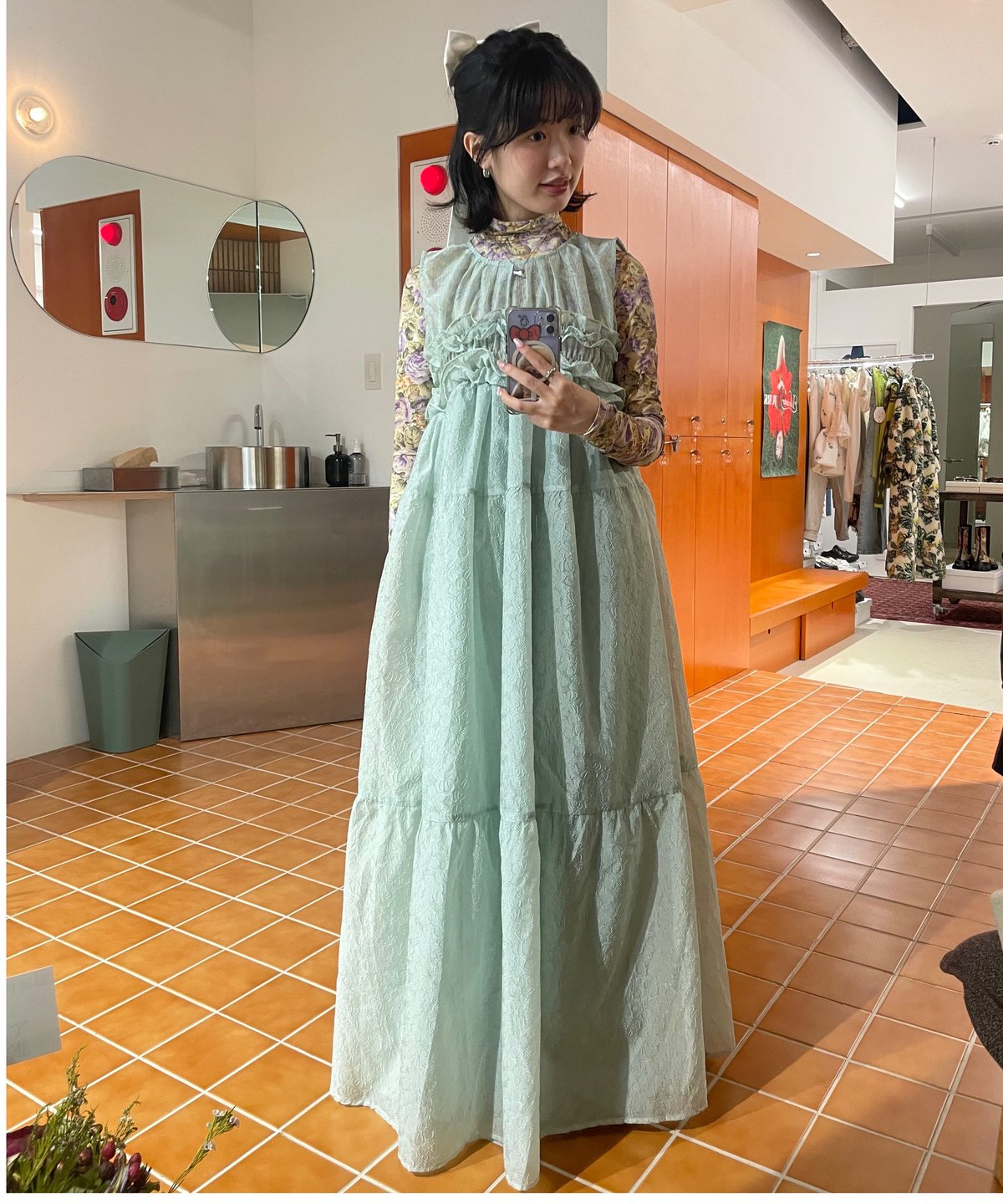 DREAM sisterjane / Perdita Organza Midi Dress |