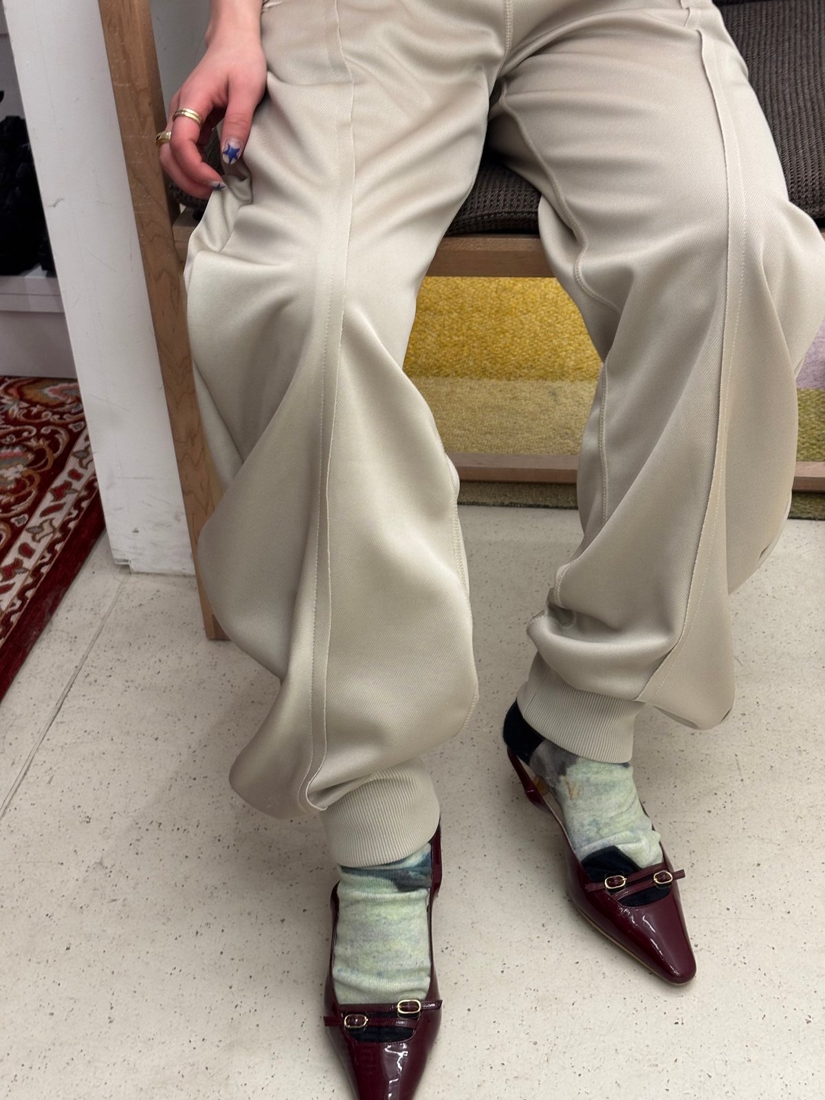パンツ naoki tomizuka Reebok deformedsweatpants Reebok deformed sweat pants | naokitomizuka_onlineshop