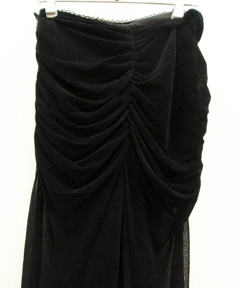 FETICO / Velvet Tulle Gathered Skirt | JURK TOKYO FETICO / Velvet Tulle Gathered Skirt | JURK TOKYO