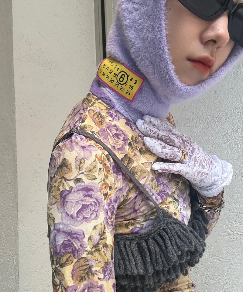MM6 / shaggy knit balaclava | JURK shop tokyo