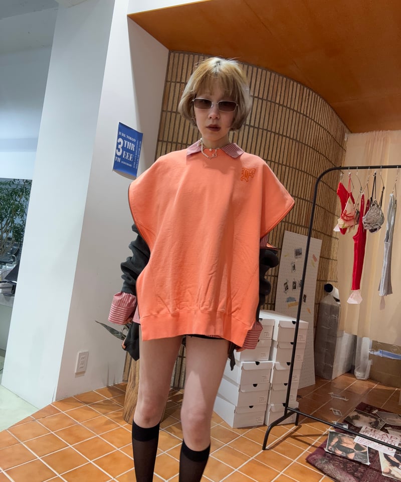 FACETASM / waffle knit zip sweat | JURK shop tokyo