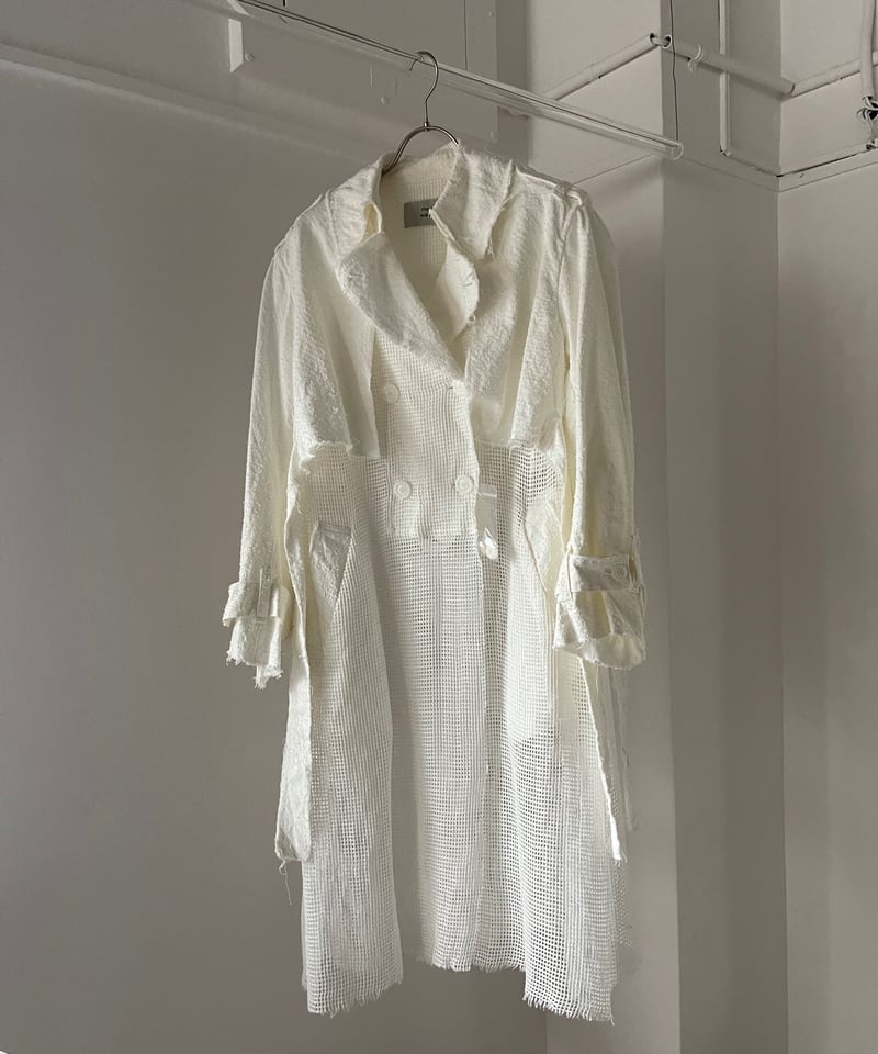 D661 新品未使用 定価85,800円 M フミエタナカ トレンチコート 25SS】FUMIE TANAKA フミエタナカ / cape trench CO / トレンチ