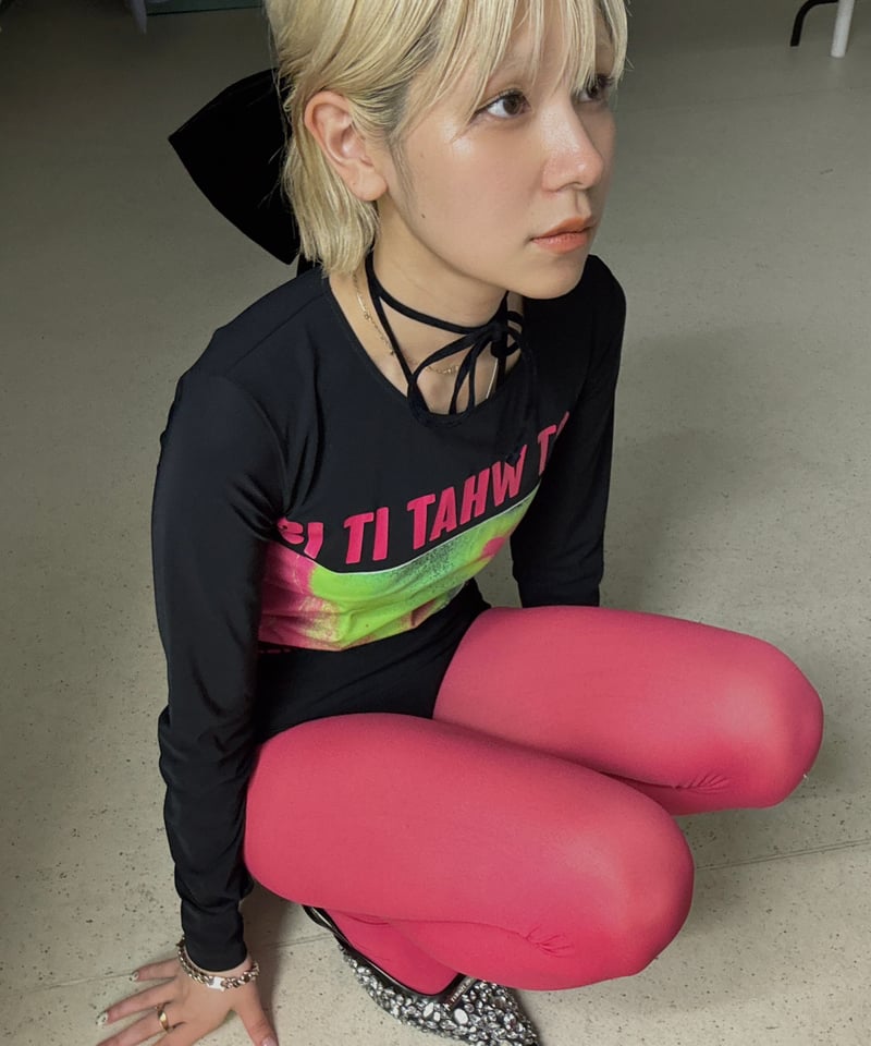 MM6 / graphic print body suit | JURK shop tokyo