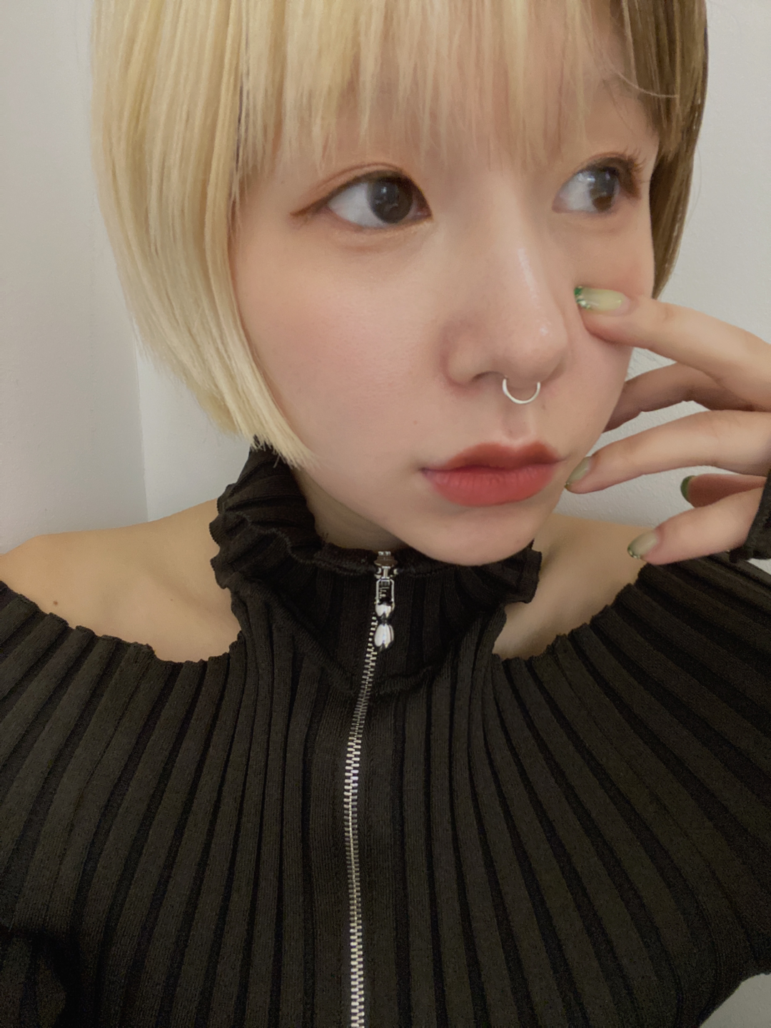 ノーズカフ 2個セット nose cuff LOVERS LOVERS original】silver925 nostril nose cuff |