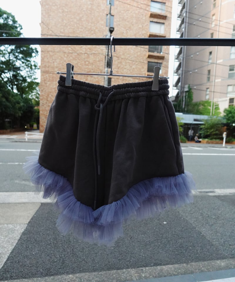 VIVANO × JURK / Tulle Shorts(gray) | JURK shop