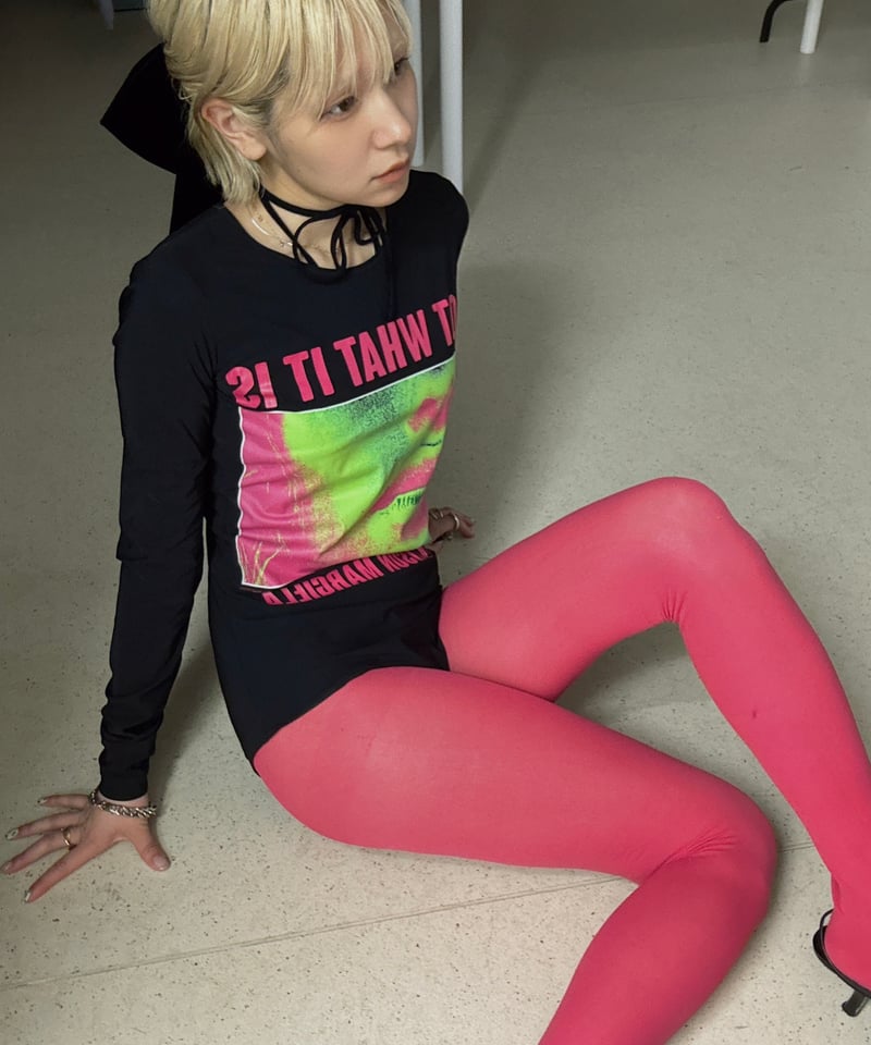 MM6 / graphic print body suit | JURK shop tokyo