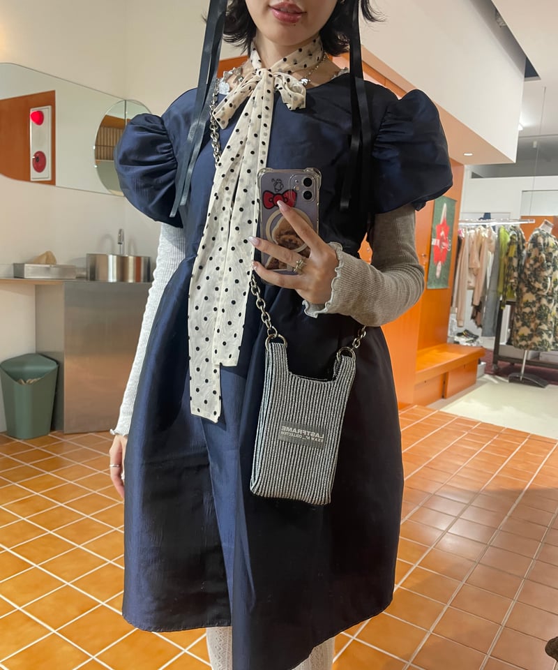 LASTFRAME / Kyoto Metallic Market Bag Micro | J