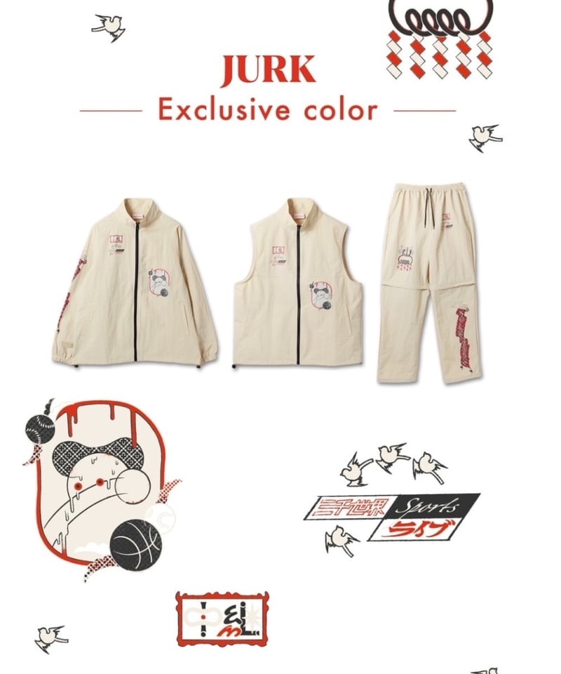CommonNoun × JURK / nylon vest | JURK shop tokyo