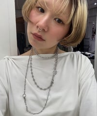 Satoko Oishi / short strap (clear) | JURK shop