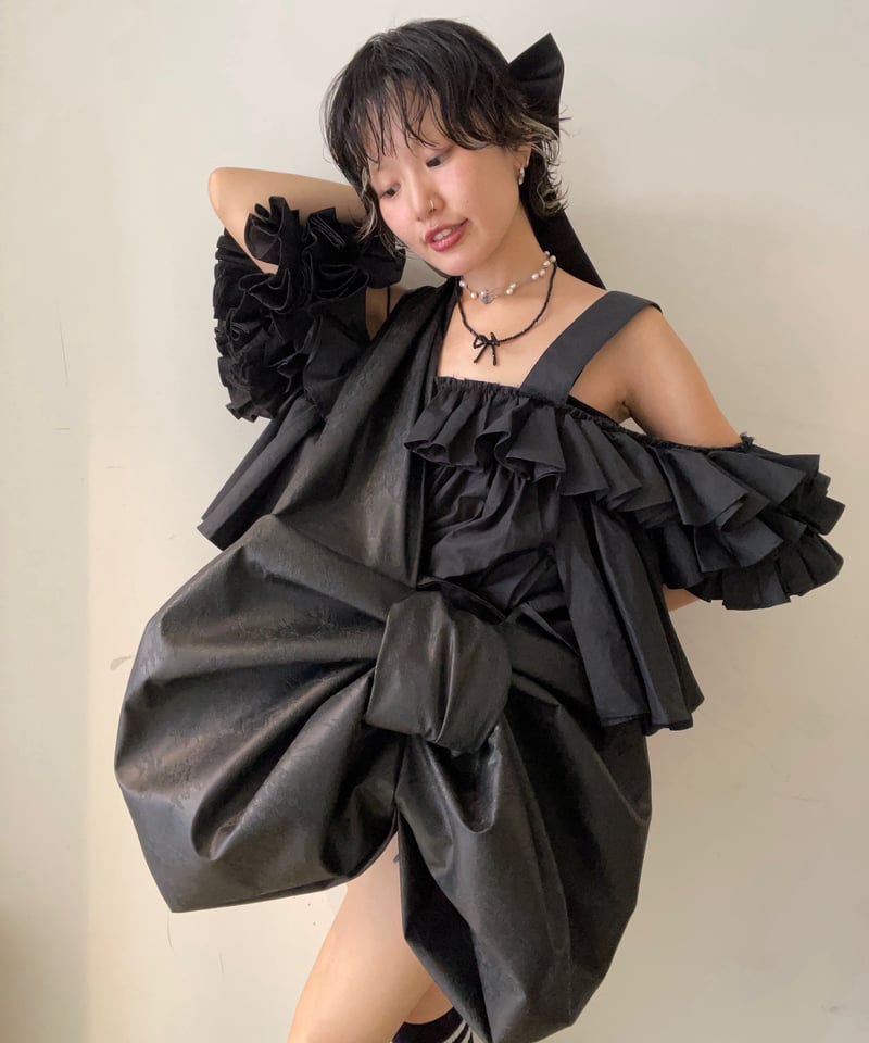 完売品 新品　naokitomizuka 26ss リボンバック naokitomizuka / Design ribbon bag | JURK shop t