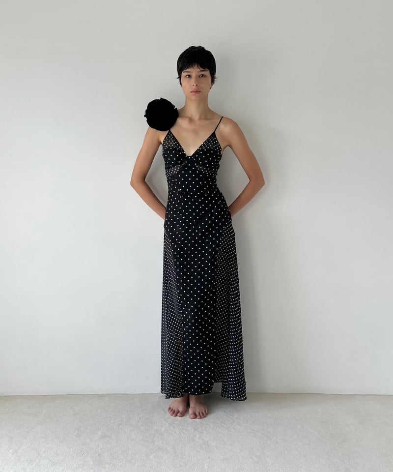 FETICO / SHEER COMBINED SLIP DRESS | JURK shop