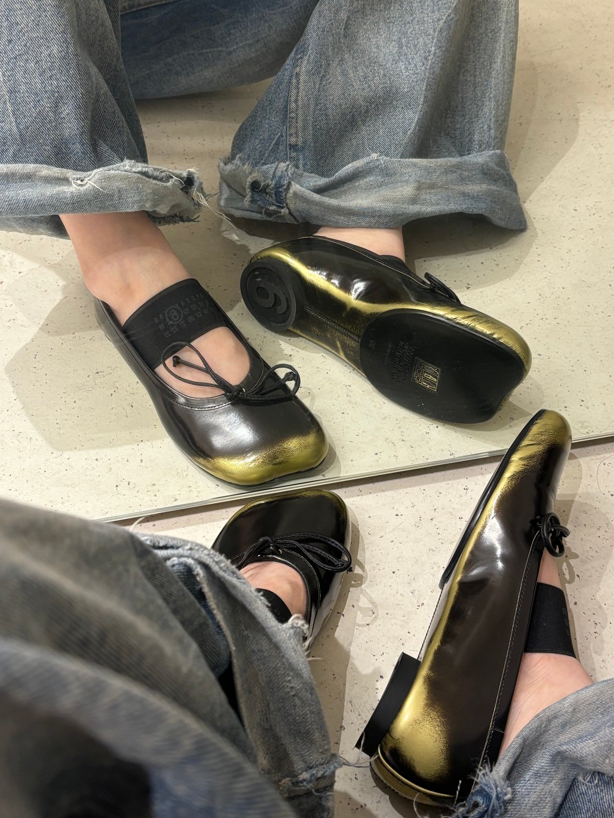 MM6 Maison Margiela フラットシューズ 37 新品未使用裏張済 fit=scale-down,w=1200