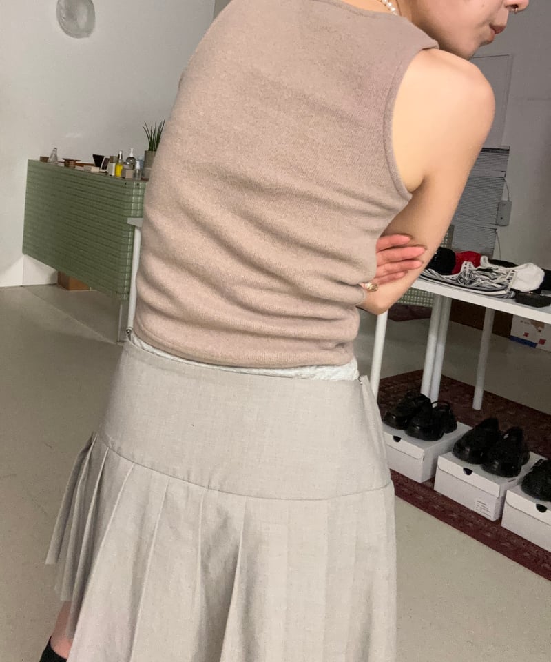 トップス Rest&Recreation RR UNBALANCELAYERED KNIT org.jpg