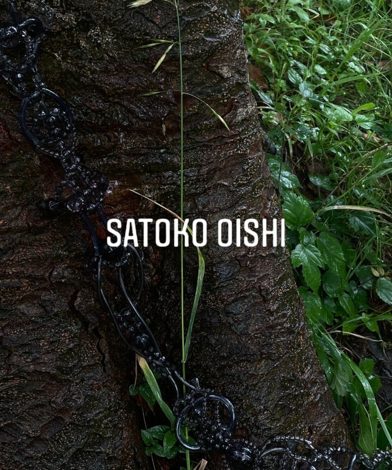 satokooishi / strap (clear black) | JURK TOKYO satokooishi / strap (clear black) | JURK TOKYO