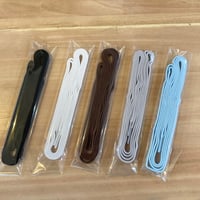 綿100％　靴平ひも100cm　5~6穴用