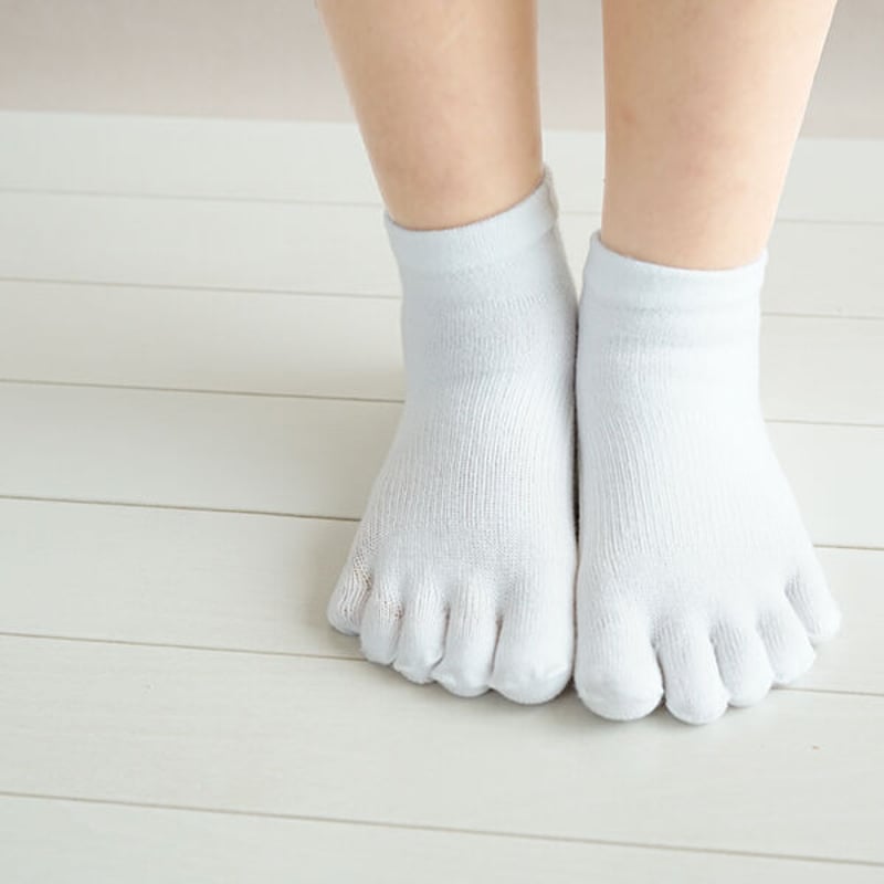 五本指のゆびのばソックス ゆびのばキッズ (未就学児用 16.0cm - 18.0