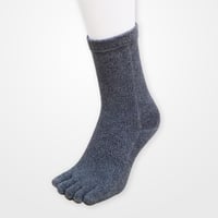 ゆびのばソックス レギュラー ブラック | Shoe maison online Store